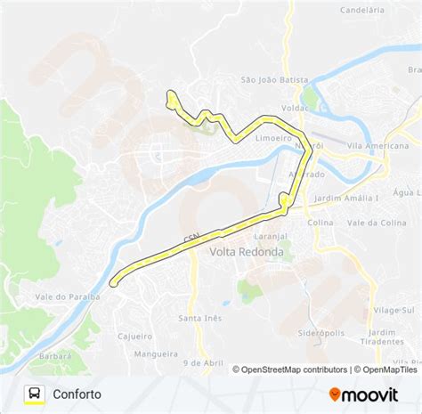 Horários, paradas e mapa da linha de ônibus 40